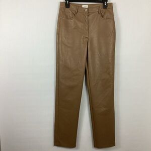 Wilfred Aritzia The Melina Pant Faux Leather Size 8